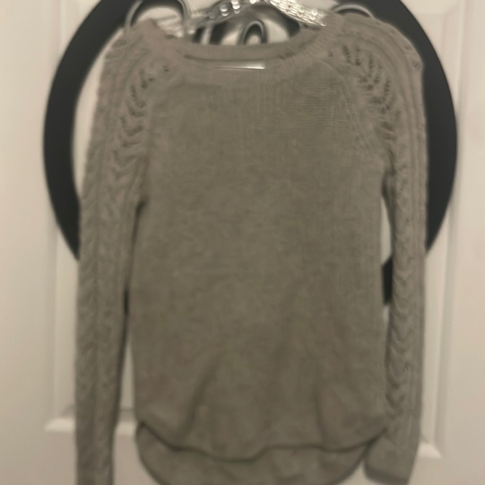 Gray women's sweater